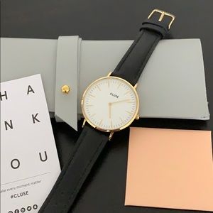 Cluse La Boheme 38mm Gold Watch